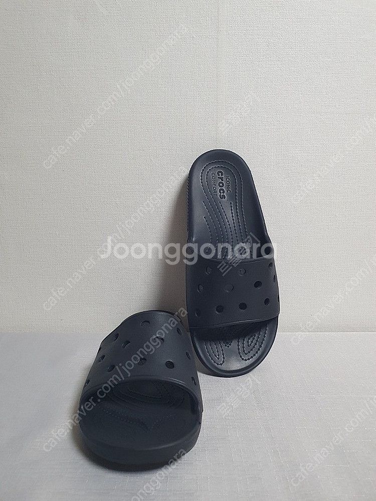 0 택포가 270mm 크록스 슬리퍼 아이코닉 컴포트 슬...--1