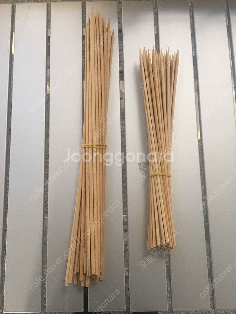 [캠핑] 꼬치 구이용 나무 막대 (미사용)(일괄)--0