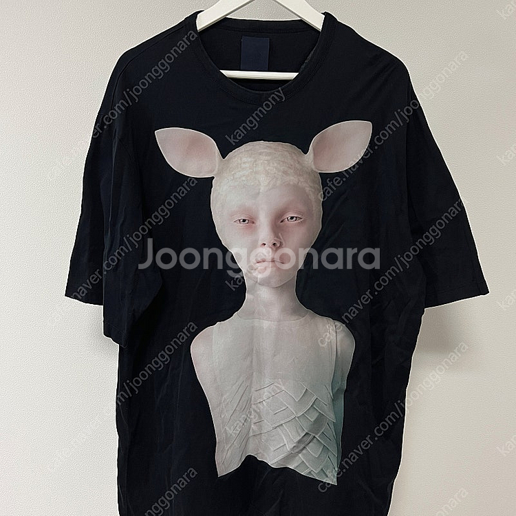 [46] 준지 14SS 올렉도우 악마 그래픽 오버핏 티...--2