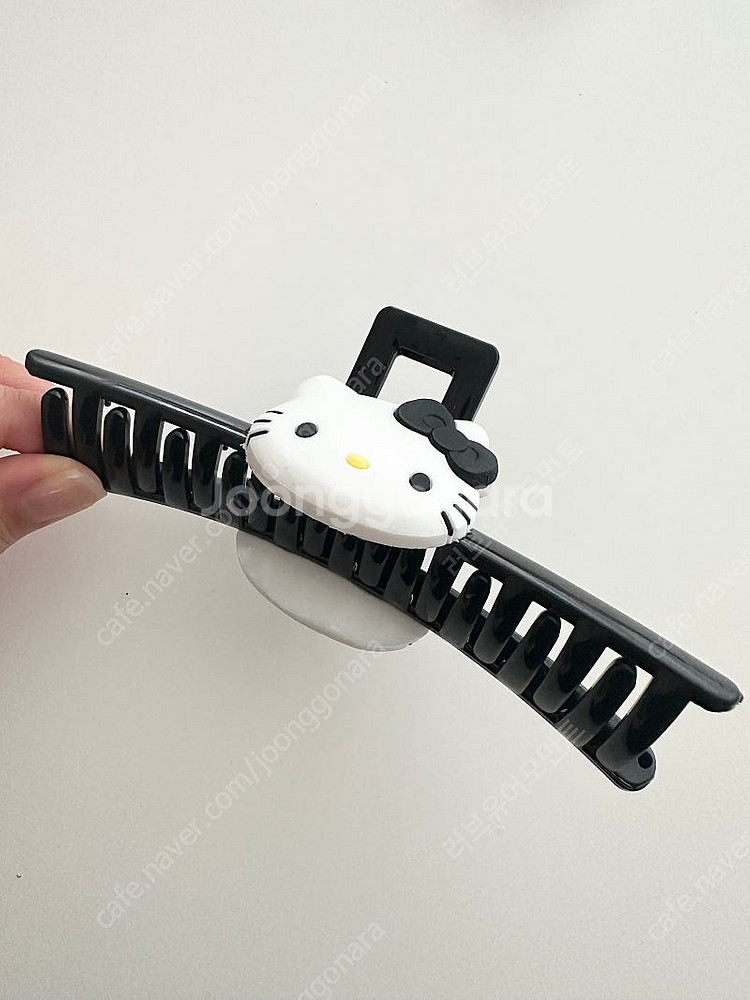 키티 블랙 머리집게핀 02새상품 / 11am 고걸 바이...--1