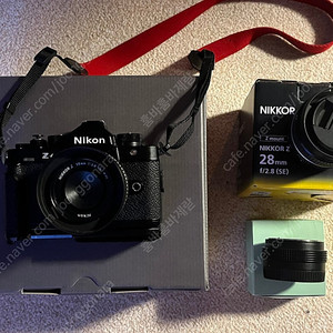 니콘 ZF 40mm se Kit + 28mm se + 정품 그립 + 쇼텐 어댑터