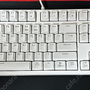 앱코 k660s 화이트 키보드 적축 카일광축 판매합니다
