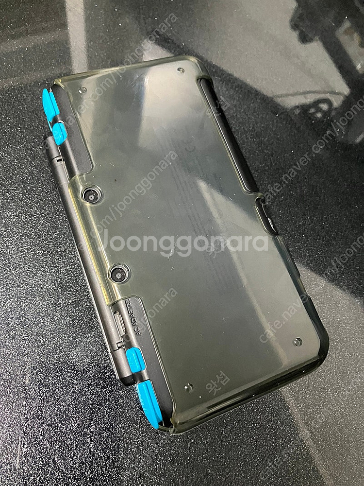 뉴 닌텐도 2DS XL 블랙 터콰이즈--1