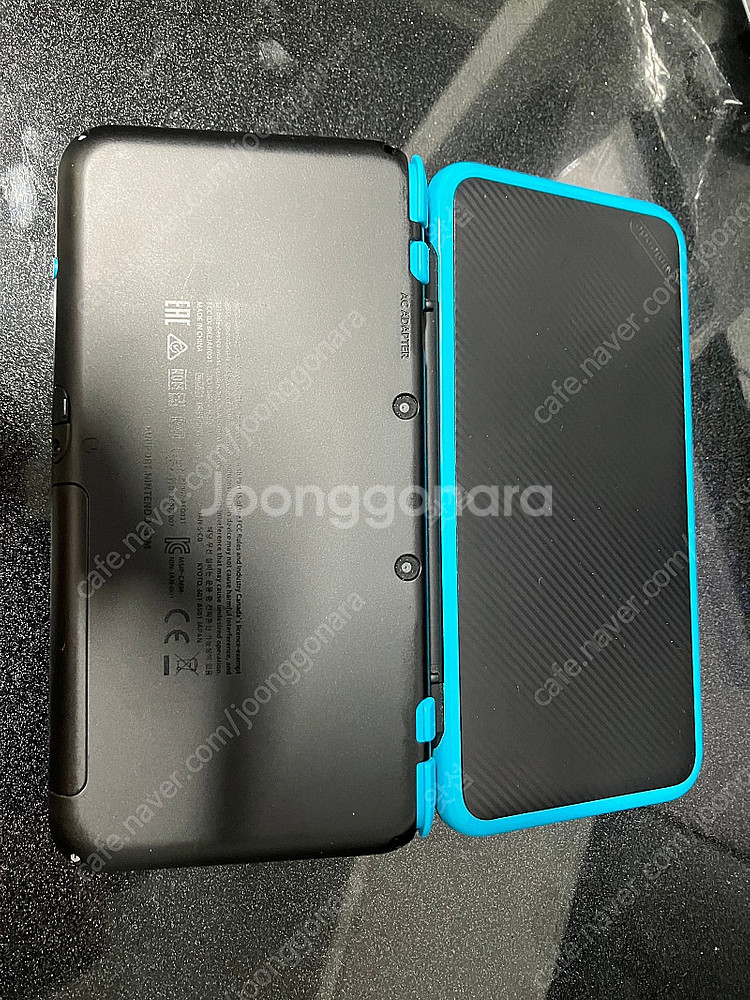뉴 닌텐도 2DS XL 블랙 터콰이즈--3