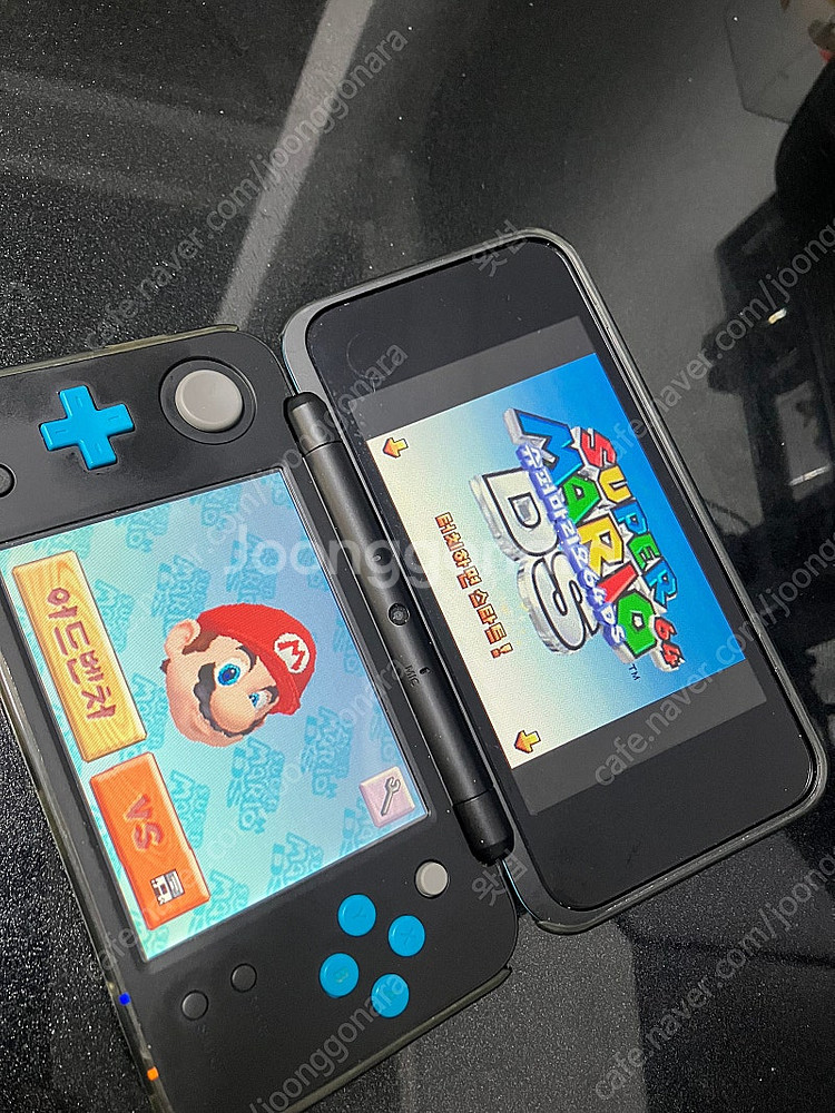 뉴 닌텐도 2DS XL 블랙 터콰이즈--5