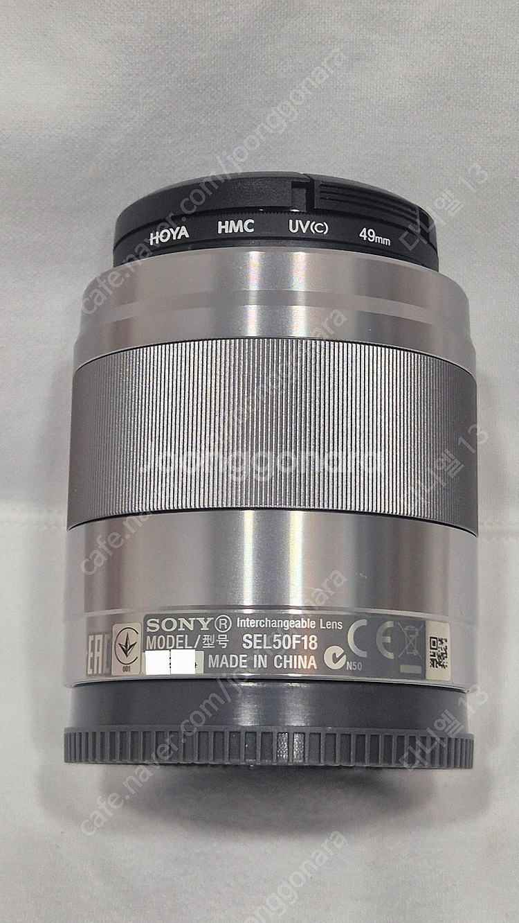 SONY 50mm 단렌즈(여친렌즈/SEL50F18)A급--0