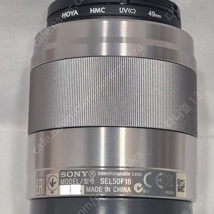 SONY 50mm 단렌즈(여친렌즈/SEL50F18)A급