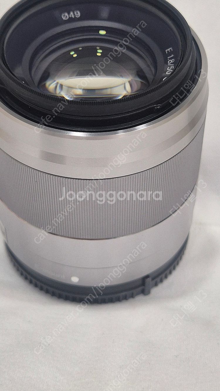 SONY 50mm 단렌즈(여친렌즈/SEL50F18)A급--2