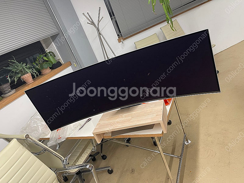 삼성 49 인치 커브드 모니터 S49CG954--0
