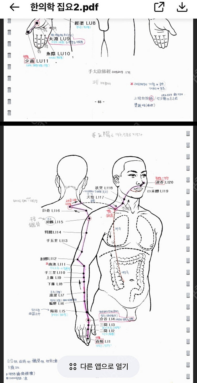 한의대 편입 한의학총강 한의학집요 필기자료 한의학 기출...--0