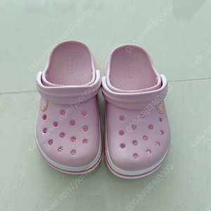 크록스 샌들 핑크
