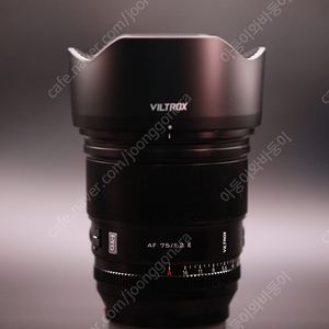 빌트록스 PRO 75mm f1.2 E 마운트 소니용 크롭 인물 보케 끝판왕