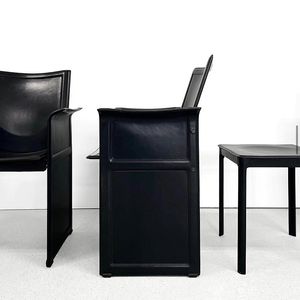 마테오 그라씨 가죽 암체어 Matteo Grassi leather armchair