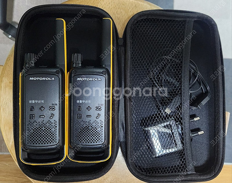 모토로라 T82 EX 무전기 1세트--0