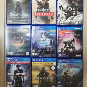 ps4 타이틀 팝니다. (엘든링, 블러드본 등)