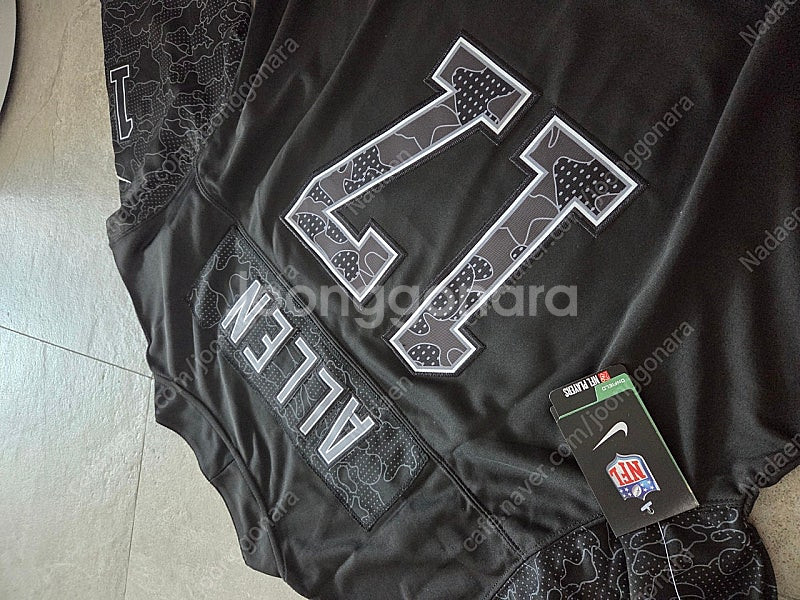 나이키/NFL 버팔로 빌스 풋볼 럭비져지 블랙Ver /...--2