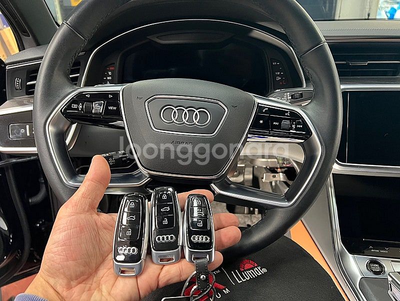아우디 Q5, Q7, A6, Q3, A7, A4 차량키...--0