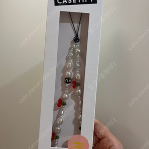 케이스티파이 체리 진주 스트랩