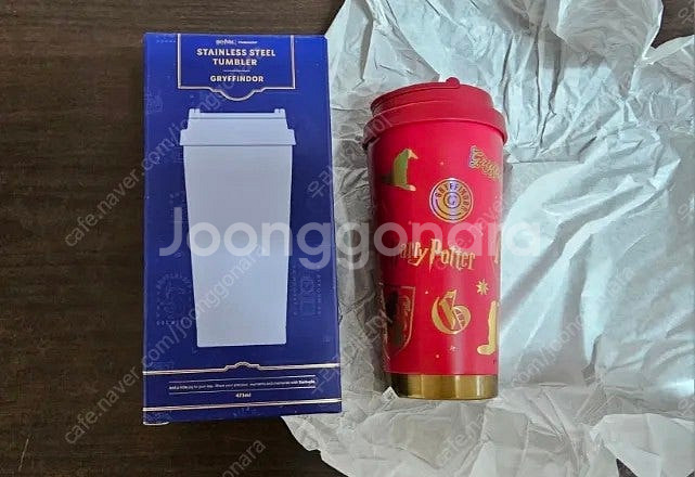 스타벅스 해리포터 그리핀도르 엘마--0