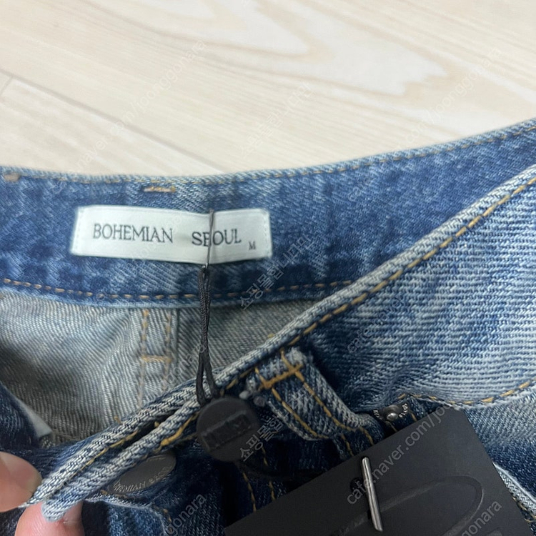 보헤미안서울 데미지 워싱 쇼츠 22SS M사이즈 이미지