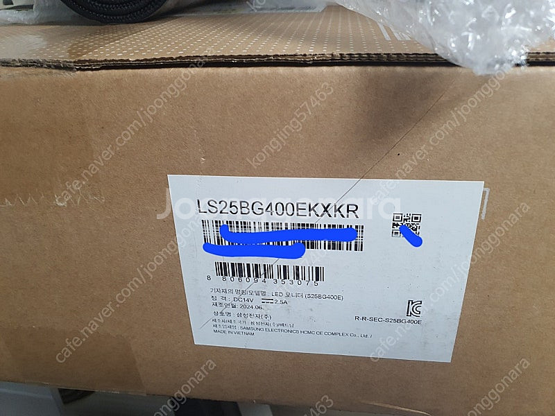 삼성 모니터 G4 S25BG400--0