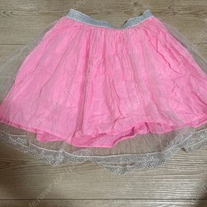 아이러브제이 핑크 레이스 치마 3xl(140정도)