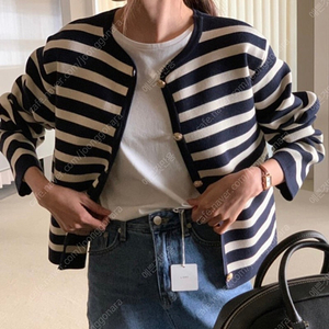 22SS 리브레 셀린 스트라이프 가디건