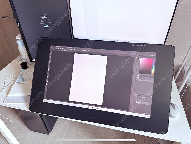 와콤 신티크 프로 24 + 플렉스암 5월말 구매 제품--0