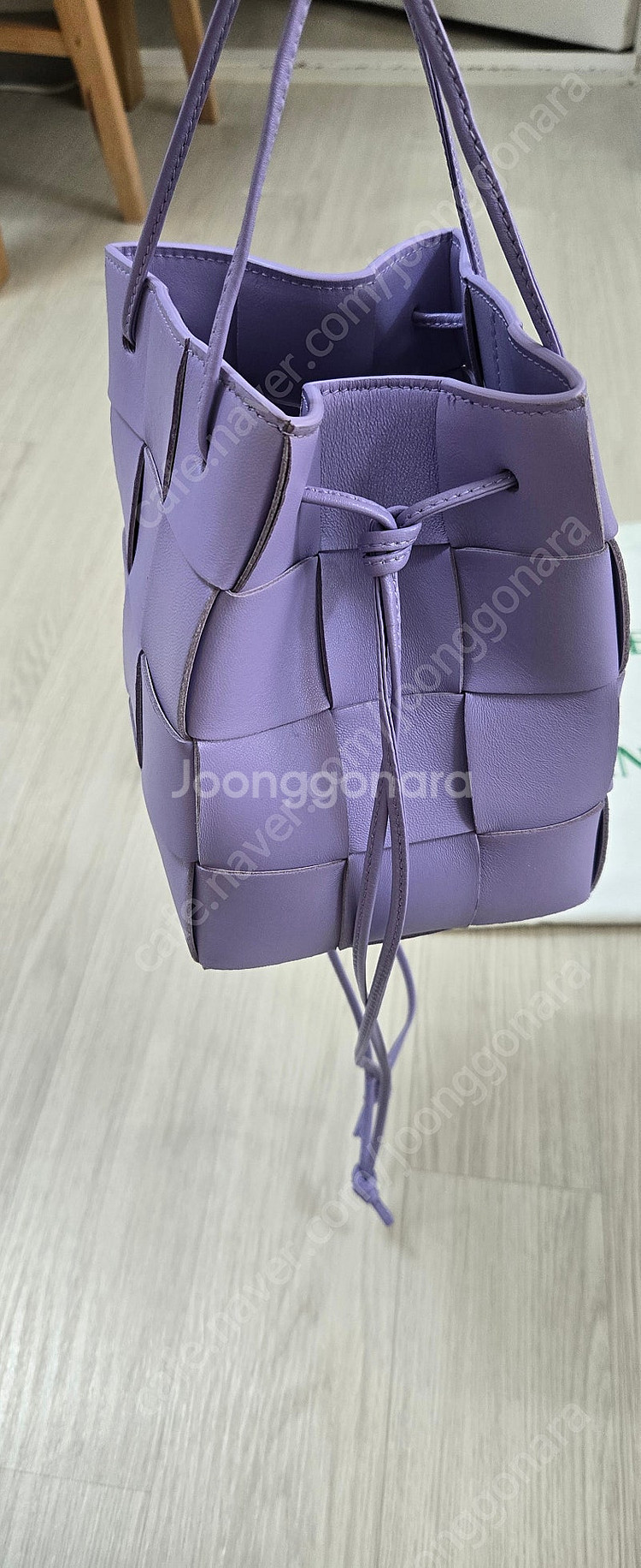 보테가베네타 카세트 버킷백 스몰--6