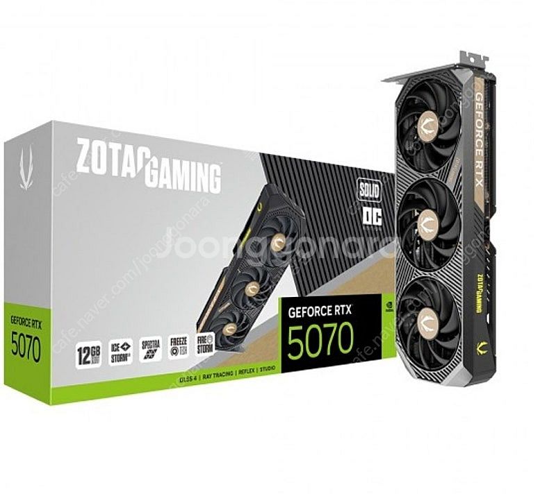ZOTAC GAMING 지포스 RTX 5070 SOLI...--0