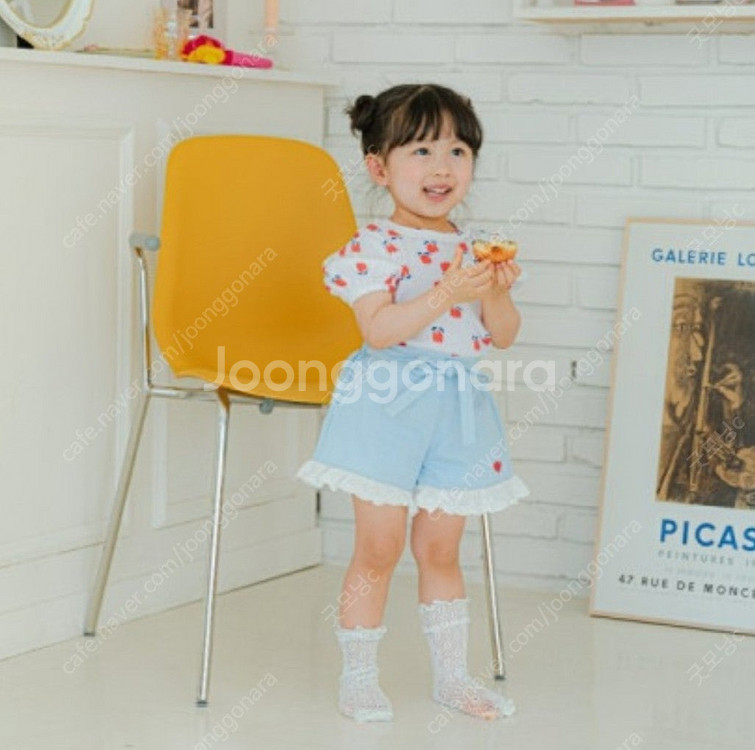 [ 여름 S 100호 5호 ] 유아옷 여아옷 새상품 티...--4