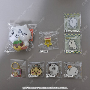 [반택or알택 포함] 농담곰 담곰이 치이카와 우사기 코롯토 아크릴블럭 인형 키링 도장 그립톡 키링