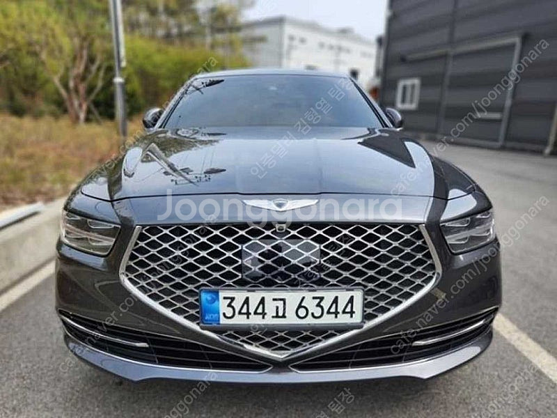 제네시스 G90 중고 제네시스 중고 가격 회색 2021...--0