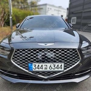 제네시스 G90 중고 제네시스 중고 가격 회색 2021년식 80,862km 3.8 GDI AWD 럭셔리 중고차구매