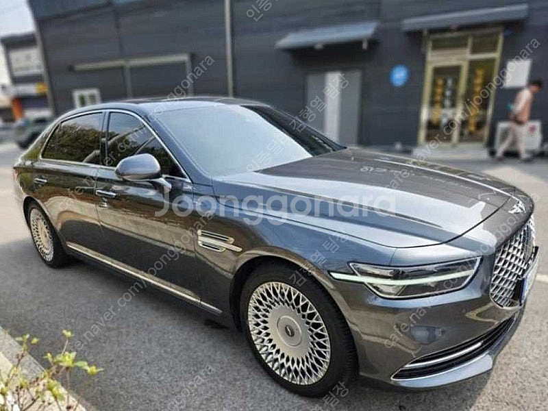 제네시스 G90 중고 제네시스 중고 가격 회색 2021...--3