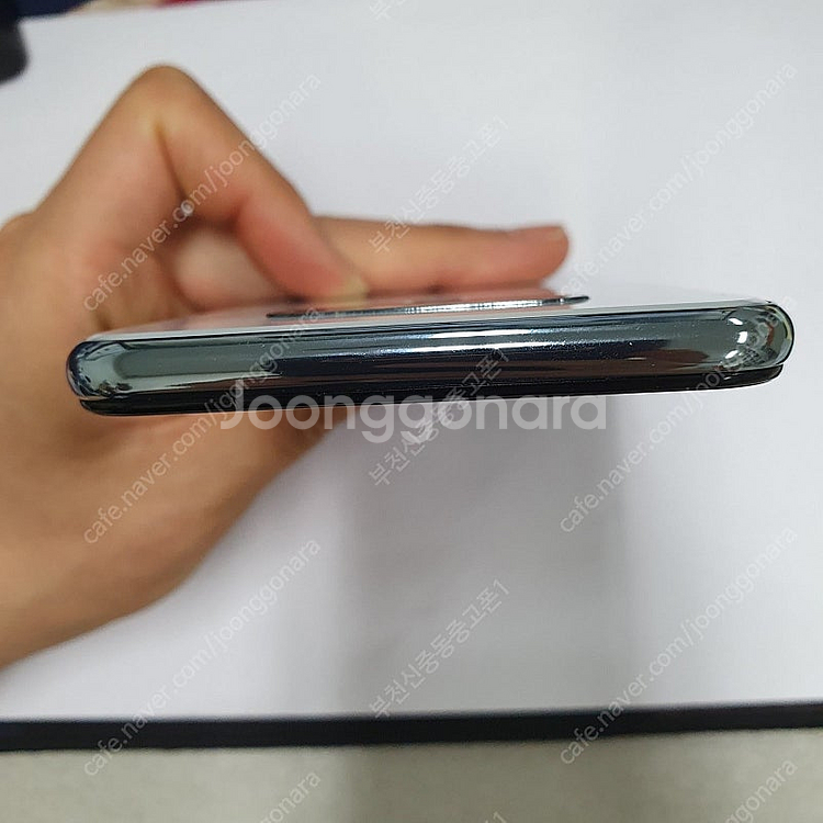 203619 LG Q51 블루 32기가 SK 무잔상S급...--3