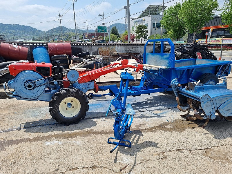 대동 경운기 키시동 팝니다 이미지