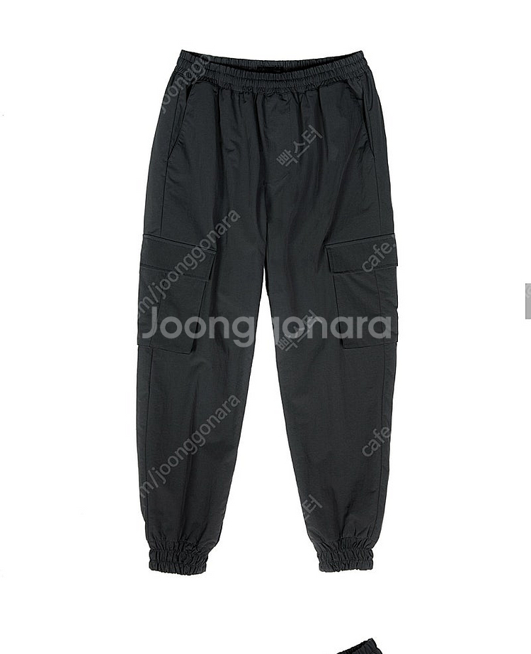 세컨드모놀로그 스트링와이드 팬츠, 조거팬츠 카고포켓조거팬츠--7