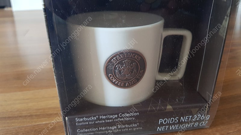 스타벅스 북미 1호점 파이크 플레이스 마켓 헤리티지 컬렉션 머그414ml 세라믹 오너먼트 2종 세트 원두커피 (없음... 이미지