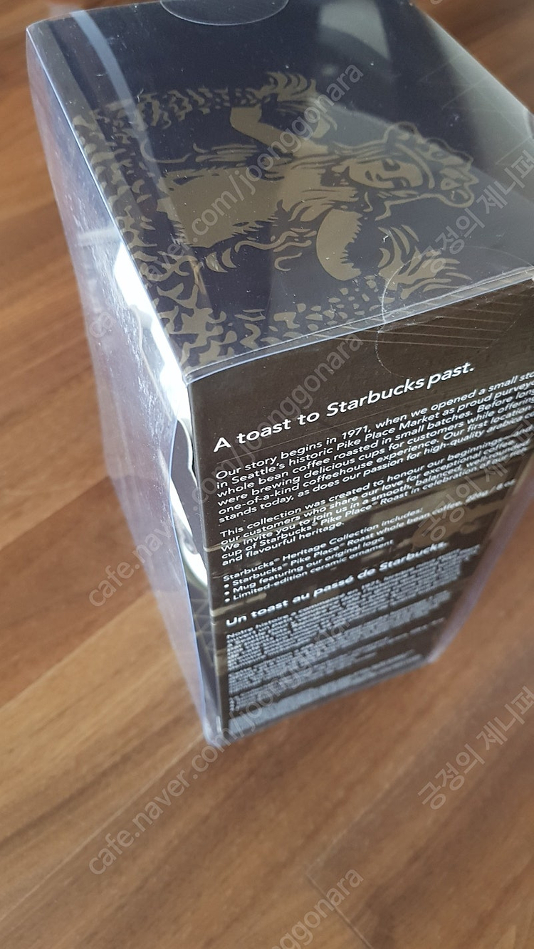 스타벅스 북미 1호점 파이크 플레이스 마켓 헤리티지 컬렉션 머그414ml 세라믹 오너먼트 2종 세트 원두커피 (없음... 이미지