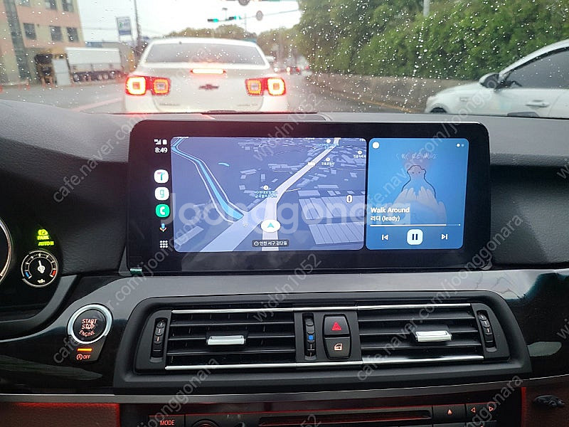 BMW F10 520D 12.3인치 카인원 아이나비 안...--2