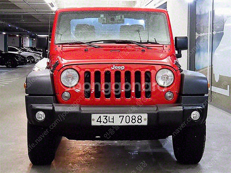 지프 랭글러 중고 JEEP 랭글러 빨간색 2017년식 ...--2
