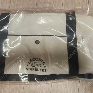 스타벅스 멀티플백 그린 라코스테 택포