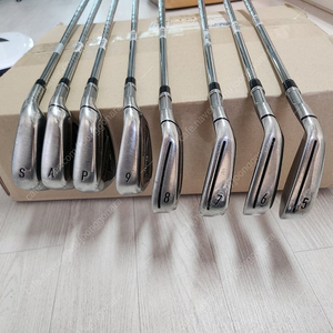 심2맥스 남성용 아이언 경량스틸 5-s 풀구성 93g