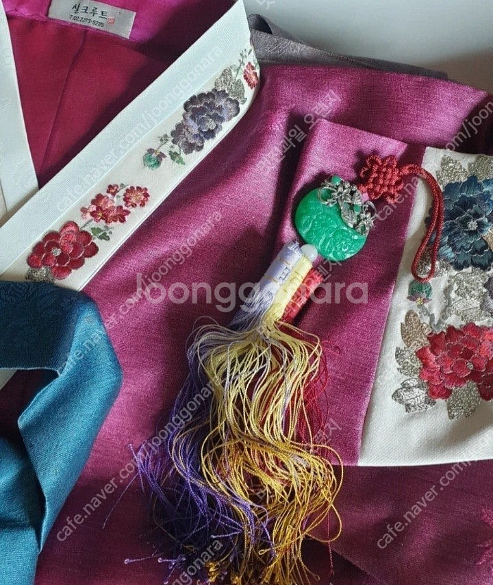 새상품급)명품 혼주한복 풀세트(신발.가방포함)/웨딩한복...--0