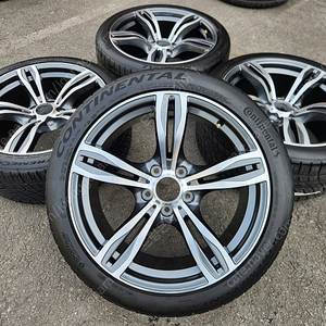 [판매] BMW F10 3GT 5시리즈 M5 스타일 19인치 휠 타이어 세트 팝니다.