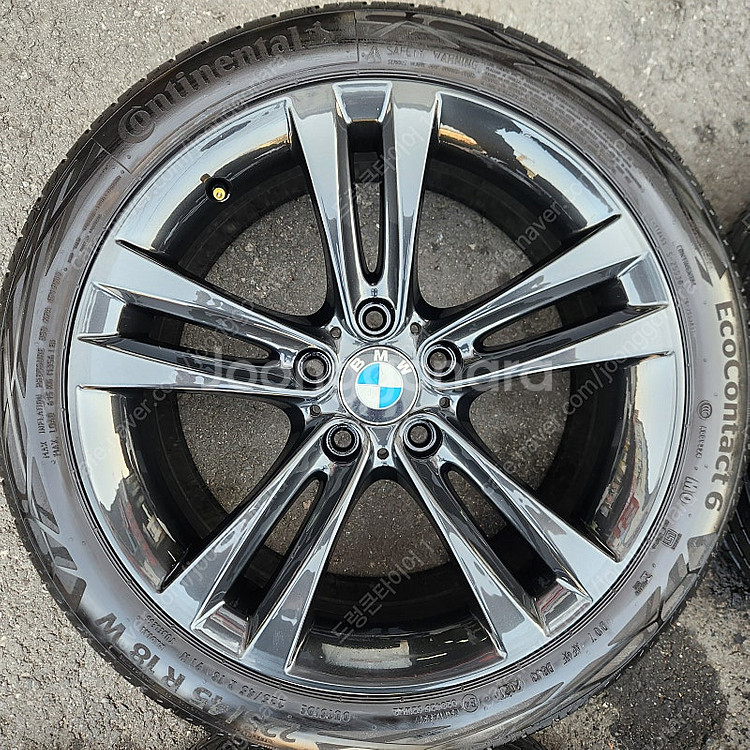 [판매] BMW 3시리즈 397M 18인치 F바디 순정 휠타이어 세트 팝니다.--1