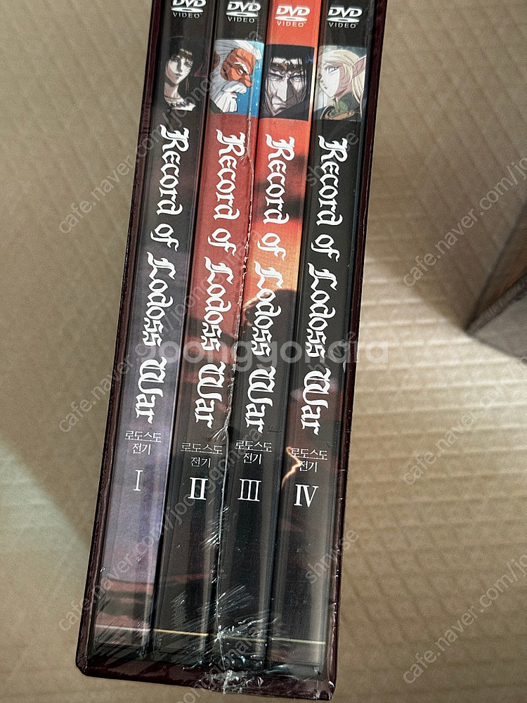 로도스도전기 영웅기사전 미개봉dvd 판매--3