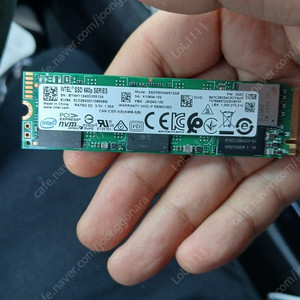인텔정품 M.2 SSD 512G 싸게 팔아요