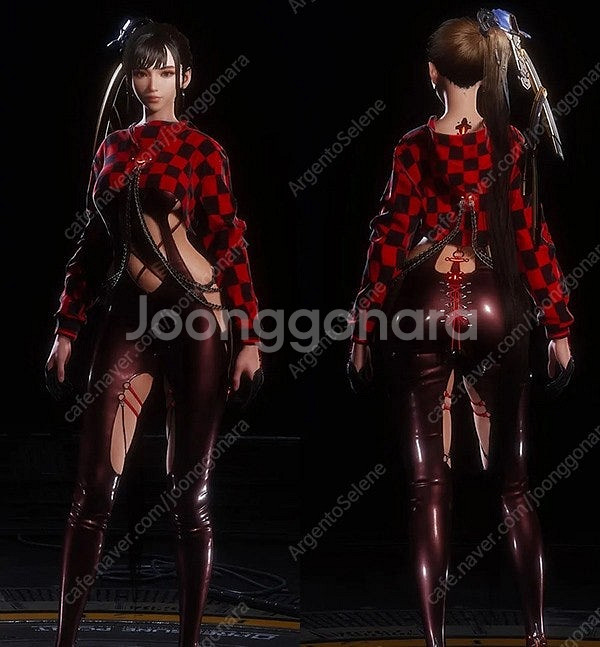 스텔라블레이드 니케 홍련 코스튬 코드 팝니다.--0